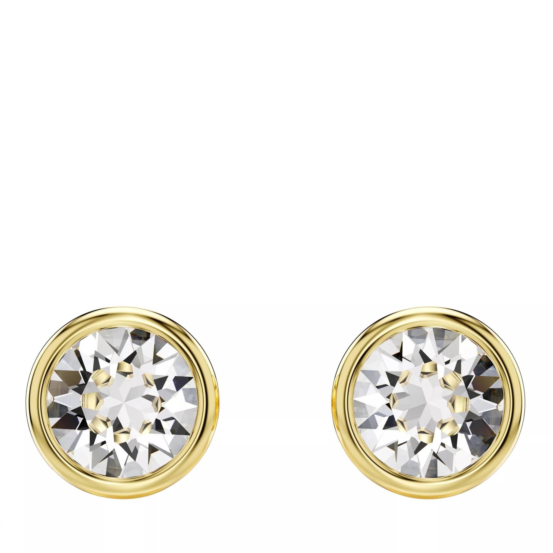 Swarovski Ohrringe - Imber stud earrings, Round cut - Gr. unisize - in Weiß - für Damen von Swarovski