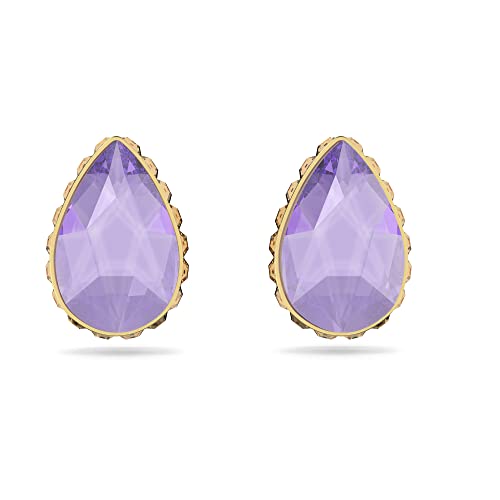 Swarovski Orbita stud earrings, Drop cut, Multicolored, Gold-tone plated Swarovski Orbita stud earrings, Drop cut, Multicolored, Gold-tone plated von Swarovski