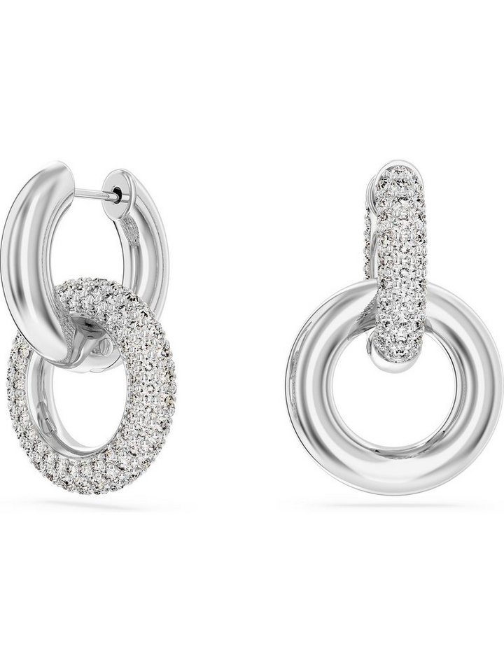 Swarovski Paar Creolen Swarovski Damen-Creolen Metall Swarovski-Kristall (Paar), Dextera von Swarovski