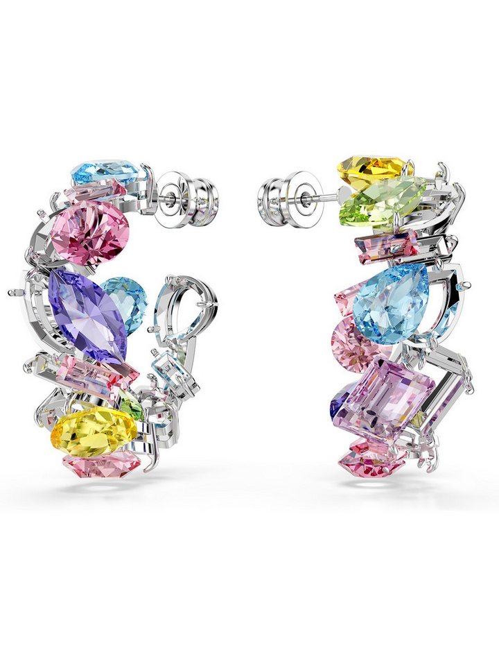 Swarovski Paar Creolen Swarovski Damen-Creolen Metall Swarovski-Kristall (Paar), Gema von Swarovski