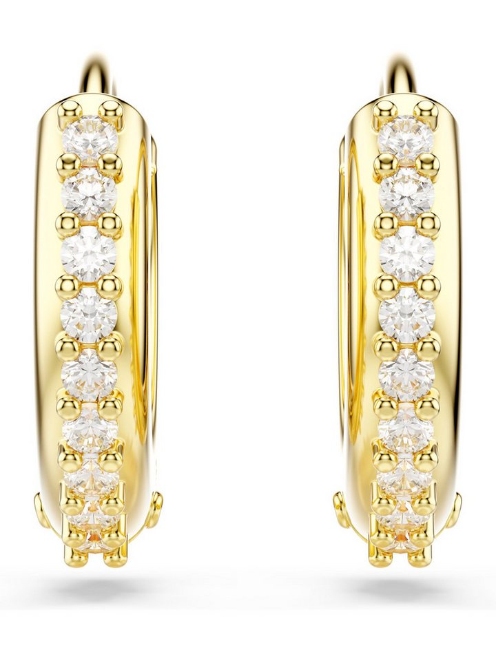 Swarovski Paar Creolen Swarovski Damen-Creolen Metall Swarovski-Kristall (Paar), Matrix von Swarovski