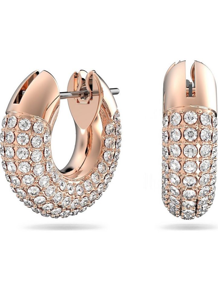 Swarovski Paar Creolen Swarovski Damen-Creolen Metall Swarovski-Kristall (Paar), Dextera von Swarovski