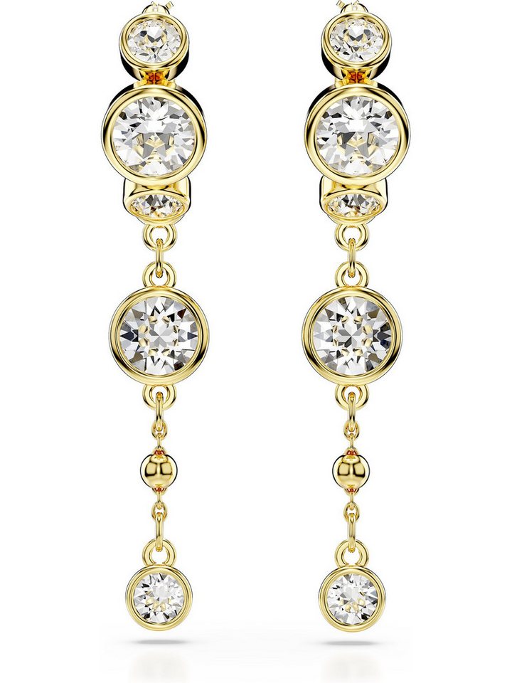Swarovski Paar Creolen Swarovski Damen-Creolen Metall Swarovski-Kristall (Paar), Imber von Swarovski