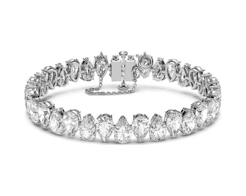 Swarovski Perlenarmband Swarovski Tennis- Armband Matrix 5598350 rhodiniert von Swarovski
