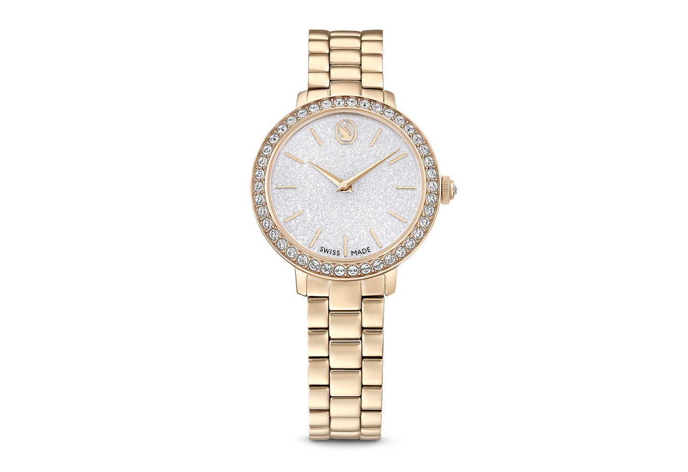 Swarovski Quarzuhr MATRIX 3-LINK 5715026, Armbanduhr, Damenuhr, Swiss Made, Edelstahlarmband, analog von Swarovski