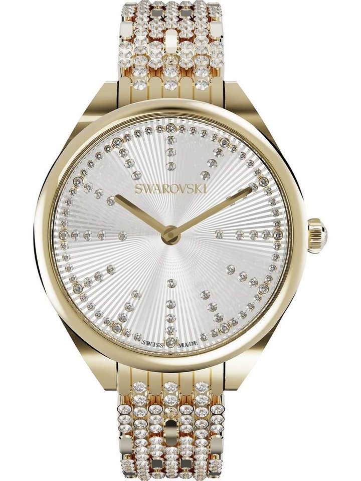 Swarovski Quarzuhr Swarovski Damen-Uhren Analog Quarz, Klassikuhr von Swarovski