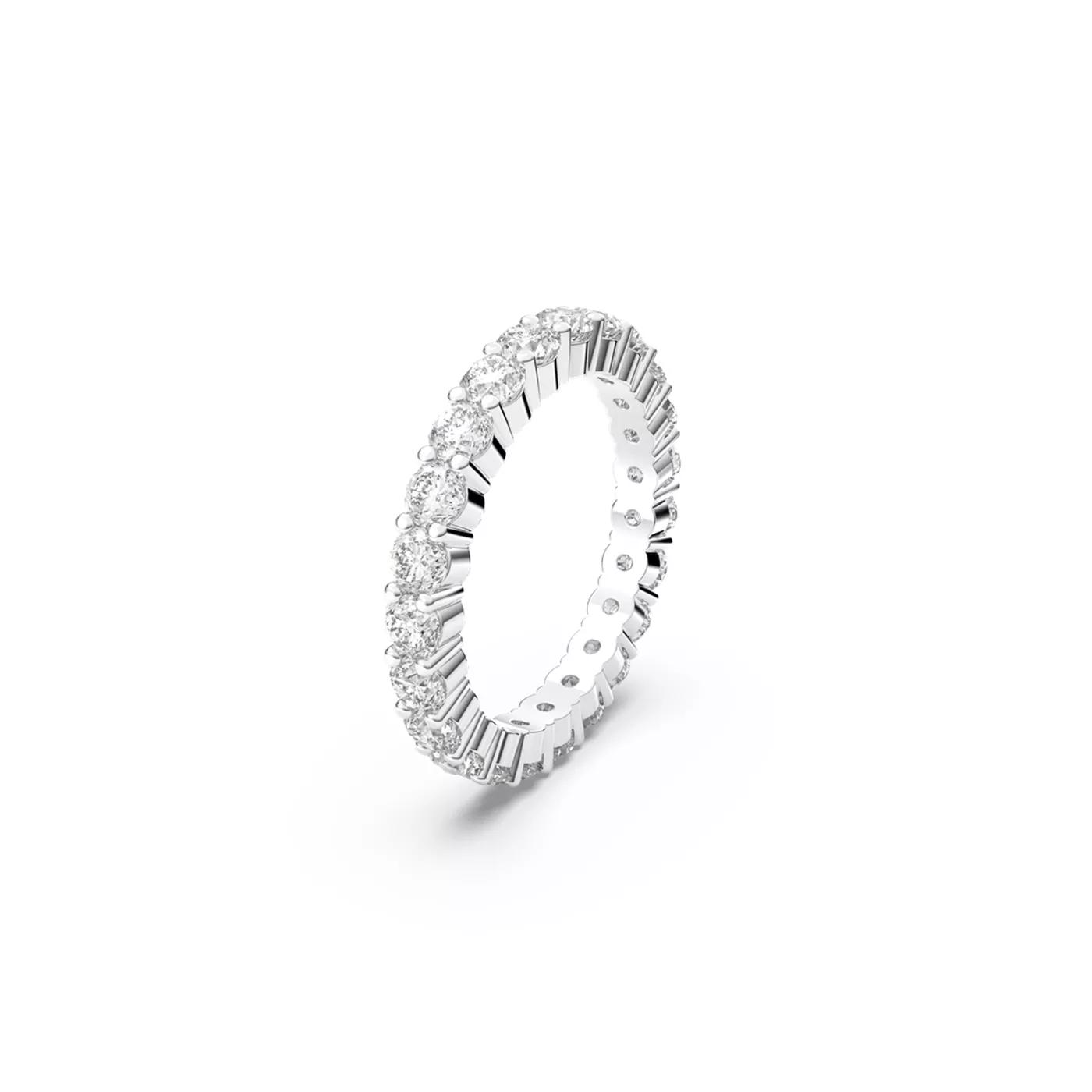 Swarovski Ring - Swarovski Vittore Silberfarbene Ring 5257490 - Gr. 48 - in Silber - für Damen von Swarovski