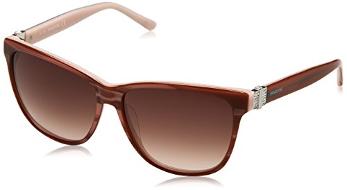 Swarovski SK0121 74F-56-13-140 Swarovski Sunglasses Sk0121 74F-56-13-140 Wayfarer Sonnenbrille 56, Braun von Swarovski