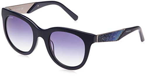 Swarovski SK0126 90W-50-22-140 Swarovski Sunglasses Sk0126 90W-50-22-140 Schmetterling Sonnenbrille 50, Blau von Swarovski