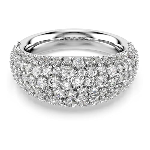 Swarovski Sublima Ring, Weiß, Rhodiniert von Swarovski