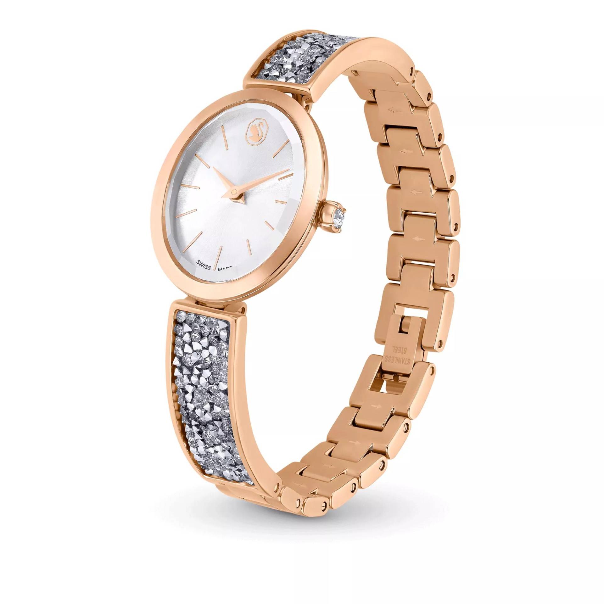 Swarovski Uhr - Crystal Rock Oval watch, Swiss Made, - Gr. unisize - in Quarz - für Damen von Swarovski