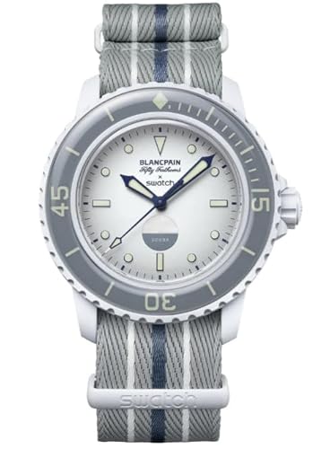 BLANCPAIN X SWATCH SCUBA FIFTY FATHOMS - ANTARCTIC OCEAN, Modern von Swatch