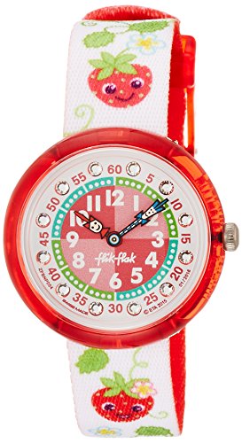 Flik Flak Funny Fraises Mädchenuhr FBNP054 von Swatch