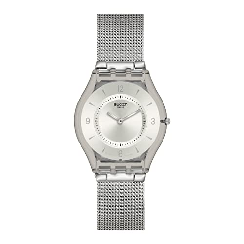 Swatch Metal Knit Armbanduhr SS08M100M von Swatch