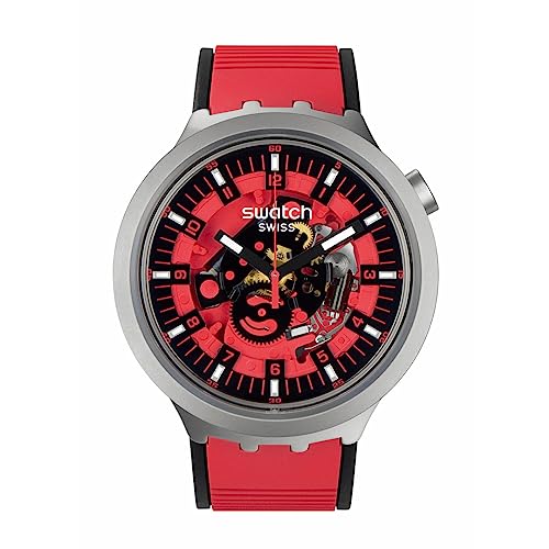 Swatch Armbanduhr Big Bold Irony SB07S110 RED Juicy von Swatch