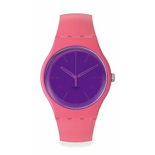 Swatch Armbanduhr New Gent SO29P102 BERRY HARMONIOUS, Rosa von Swatch