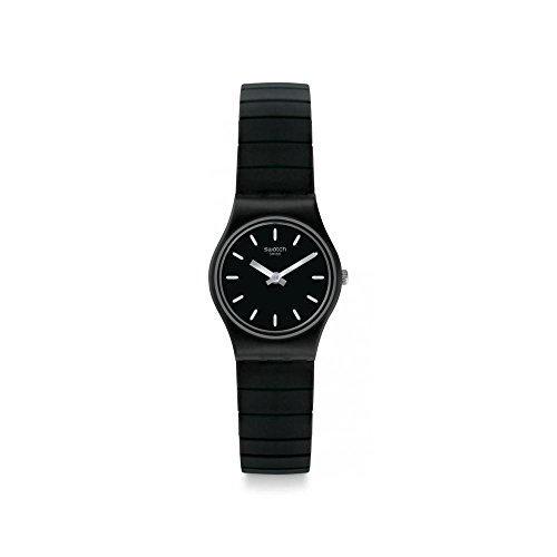 Swatch Damen Analog Quarz Uhr mit Edelstahl Armband LB183A von Swatch