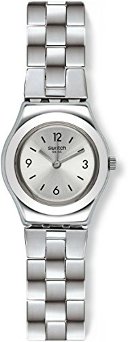 Swatch Damen Analog Quarz Uhr mit Edelstahl Armband YSS300G von Swatch
