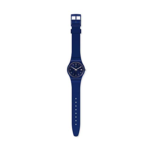 Swatch Damen Analog Quarz Uhr mit Silicone Armband GN416 von Swatch