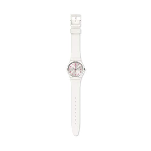 Swatch Damen Analog Quarz Uhr mit Silicone Armband GW411 von Swatch