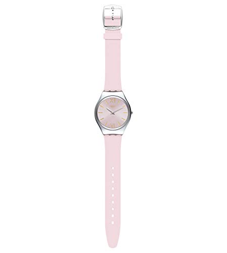 Swatch Damen Analog Quarz Uhr mit Silicone Armband SYXS124 von Swatch