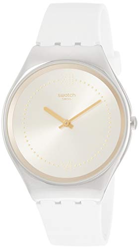 Swatch Damen Analog Quarz Uhr mit Silikon Armband SYXS108 von Swatch