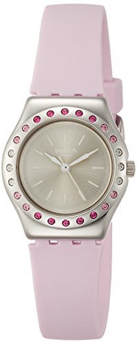 Swatch Damen Analog Quarz Uhr mit Silikon Armband YSS313 von Swatch
