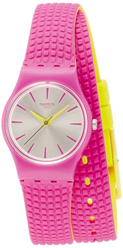 Swatch Damen Digital Quarz Uhr mit Silikon Armband LP143 von Swatch