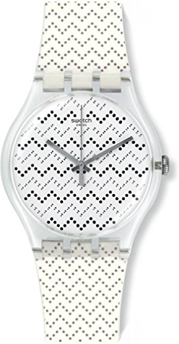 Swatch Damen Digital Quarz Uhr mit Silikon Armband SUOK118 von Swatch