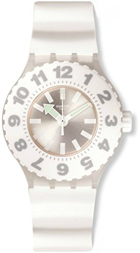 Swatch Damen Digital Quarz Uhr mit Silikon Armband SUUK114 von Swatch