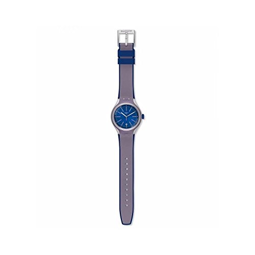 Swatch Damen Digital Quarz Uhr mit Silikon Armband YES4014 von Swatch