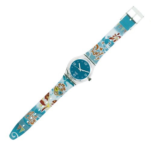 Swatch - GK915 Lets Go Party (loomi) - Analoges Quarzwerk - Uhr Unisex - Armband aus Plastik von Swatch