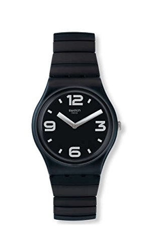 Swatch Herren Analog Quarz Uhr mit Edelstahl Armband GB299A von Swatch