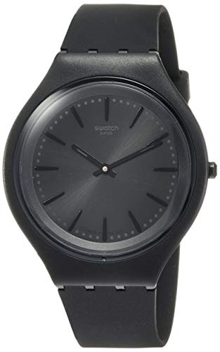 Swatch Herren Analog Quarz Uhr mit Silikon Armband SVUB103 von Swatch