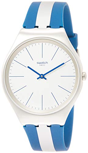 Swatch Herren Analog Quarz Uhr mit Silikon Armband SYXS107 von Swatch