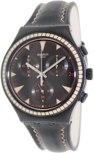 Swatch Herren Analog Quarz Uhr mit Textil Armband YCB4024 von Swatch