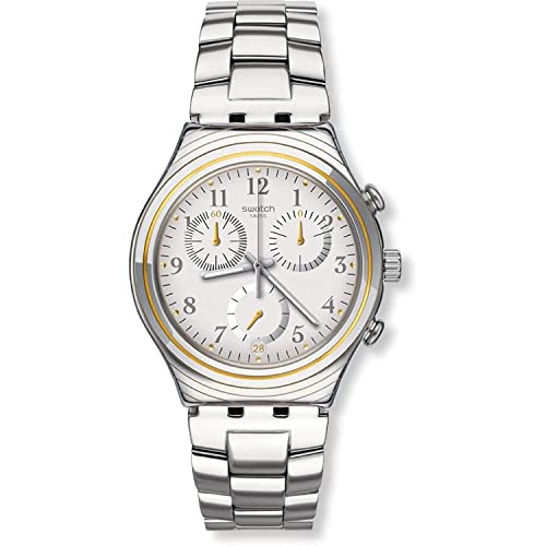 Swatch Herren Digital Quarz Uhr mit Edelstahl Armband YCS586G von Swatch