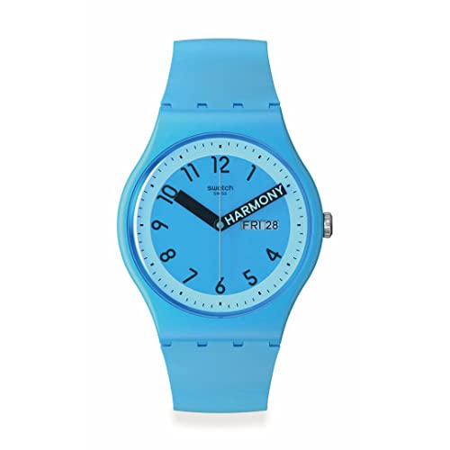 Swatch Men's Analog-Digital Automatic Uhr mit Armband SO29S702 von Swatch