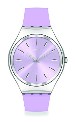 Swatch Monthly Drops SYXS131 Damen Pink, Grau, Grau, Modern, grau, Modern von Swatch