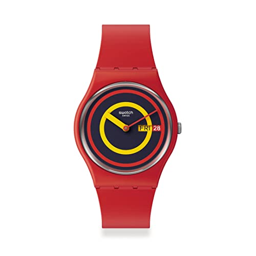 Swatch Men's Analog-Digital Automatic Uhr mit Armband SO28R702 von Swatch