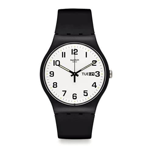 Swatch New Gent Twice Again Armbanduhr SO29B703 von Swatch