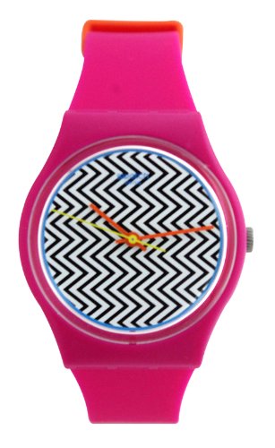 Swatch Pink Fuzz Damen-Armbanduhr von Swatch