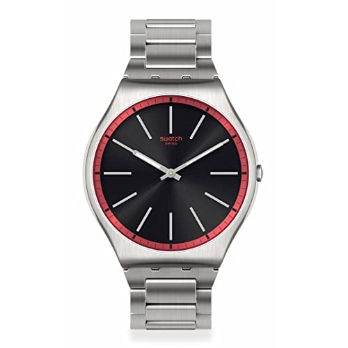 Swatch Skin Irony SS07S129G Red Graphite von Swatch