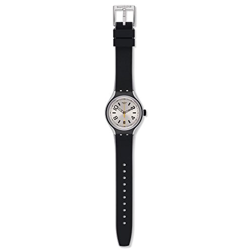 Swatch Unisex Analog Quarz Uhr mit Silikon Armband YES4010 von Swatch