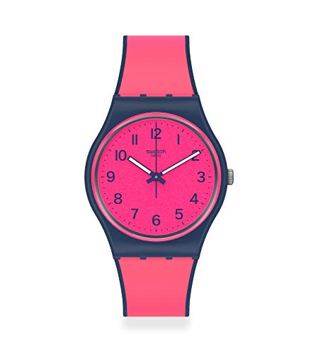 Swatch Unisex Analoger Quarz Uhr mit Kunststoff Armband GN264 von Swatch