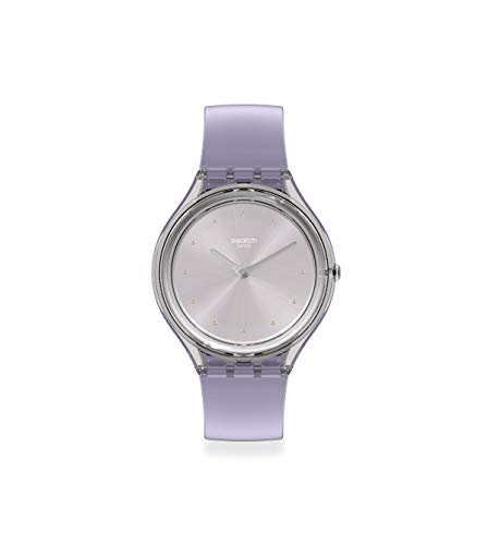 Swatch Unisex Analoger Quarz Uhr mit Kunststoff Armband SVOK110 von Swatch