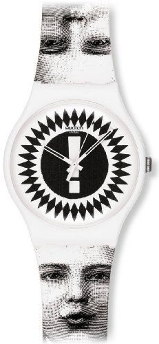 Swatch Unisex-Armbanduhr Analog Plastik SUOZ125 von Swatch