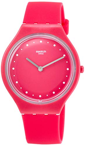 Swatch Unisex Erwachsene Analog Quarz Uhr mit Silikon Armband SVOR101 von Swatch