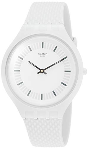 Swatch Unisex Erwachsene Analog Quarz Uhr mit Silikon Armband SVUM102 von Swatch