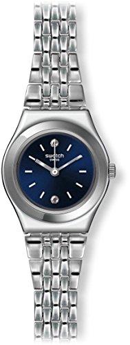 Swatch Unisex Erwachsene Digital Quarz Uhr mit Edelstahl Armband YSS288G von Swatch